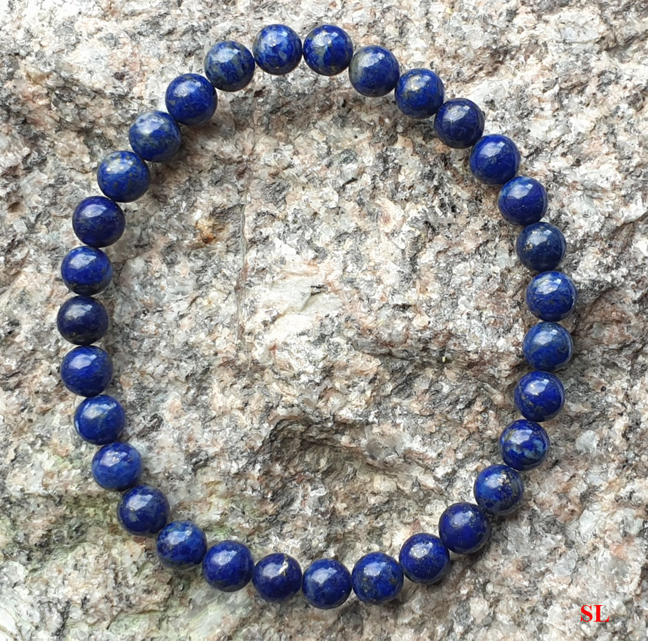Bracelet-en-lapiz-lazuli-pierre-mineral-perle-6mm--LITHO-REIKI-gemstone